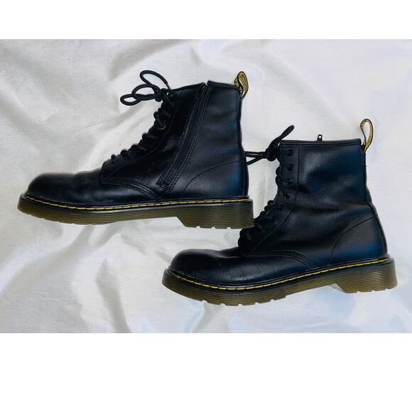Doc Martens Youth 1460 Softy T Leather Lace Up Boots - Size 6M (EU 38) - Picture 4 of 11